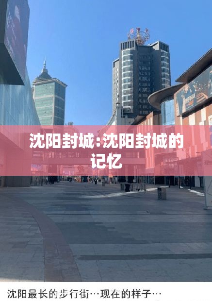 沈阳封城:沈阳封城的记忆 沈阳封城:沈阳封城的记忆