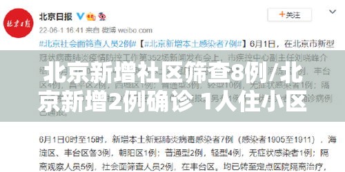 北京新增社区筛查8例/北京新增2例确诊 1人住小区居委会 北京新增社区筛查8例/北京新增2例确诊 1人住小区居委会