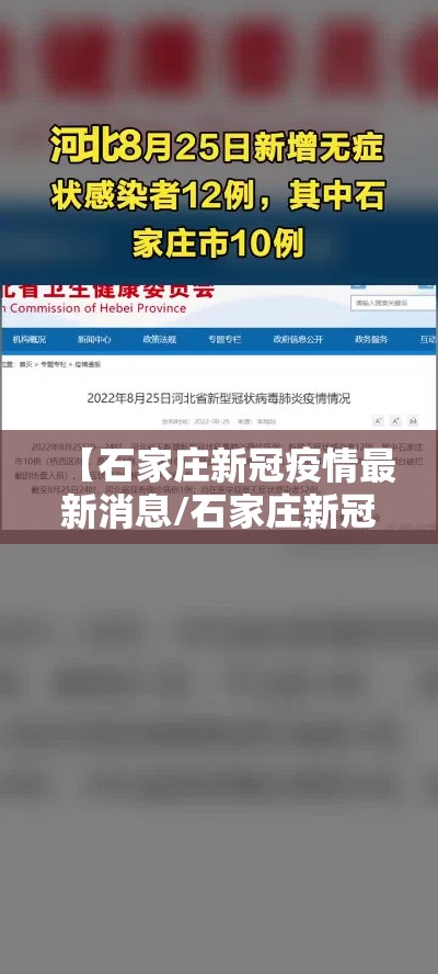 【石家庄新冠疫情最新消息/石家庄新冠疫情最新消息今天】 【石家庄新冠疫情最新消息/石家庄新冠疫情最新消息今天】