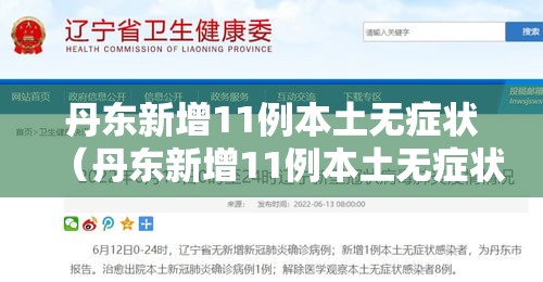 丹东新增11例本土无症状(丹东新增11例本土无症状感染者) 丹东新增11例本土无症状(丹东新增11例本土无症状感染者)