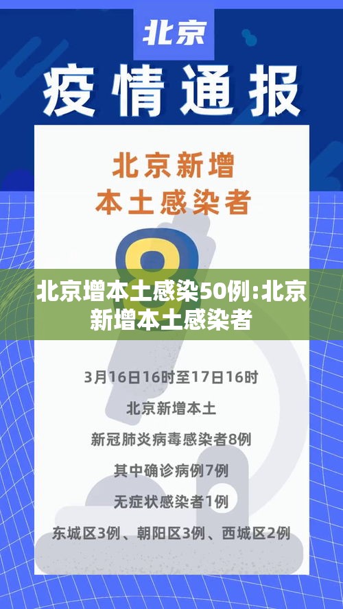 北京增本土感染50例:北京新增本土感染者 北京增本土感染50例:北京新增本土感染者
