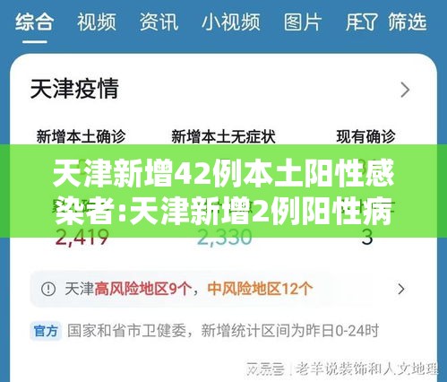天津新增42例本土阳性感染者:天津新增2例阳性病例 天津新增42例本土阳性感染者:天津新增2例阳性病例