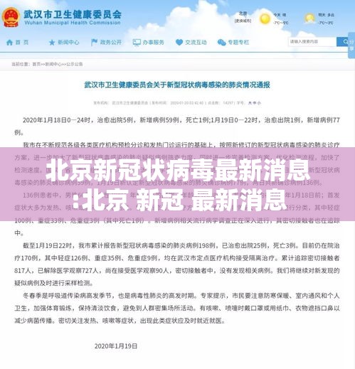 北京新冠状病毒最新消息:北京 新冠 最新消息 北京新冠状病毒最新消息:北京 新冠 最新消息