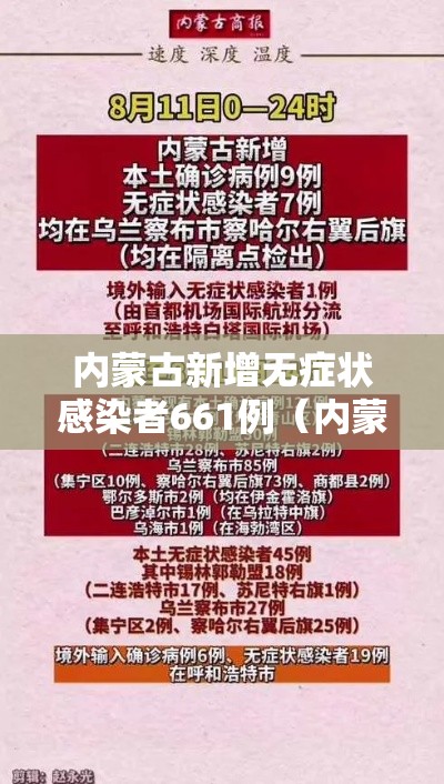 内蒙古新增无症状感染者661例(内蒙古无新增确诊病例和疑似病例) 内蒙古新增无症状感染者661例(内蒙古无新增确诊病例和疑似病例)