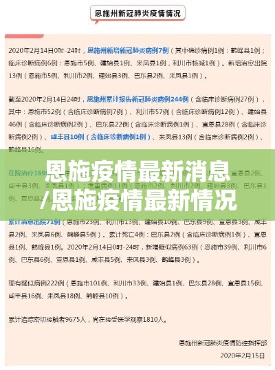 恩施疫情最新消息/恩施疫情最新情况 恩施疫情最新消息/恩施疫情最新情况