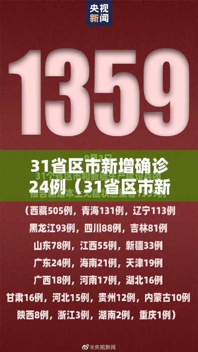 31省区市新增确诊24例（31省区市新增确诊14例）