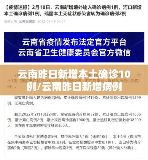 云南昨日新增本土确诊10例/云南昨日新增病例 云南昨日新增本土确诊10例/云南昨日新增病例