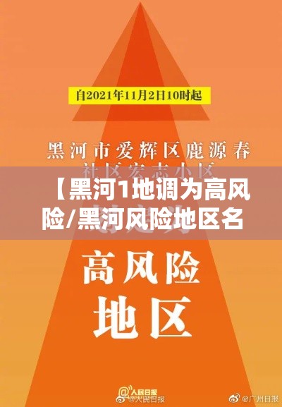 【黑河1地调为高风险/黑河风险地区名单】 【黑河1地调为高风险/黑河风险地区名单】