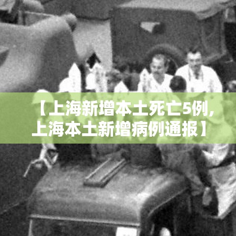 【上海新增本土死亡5例,上海本土新增病例通报】