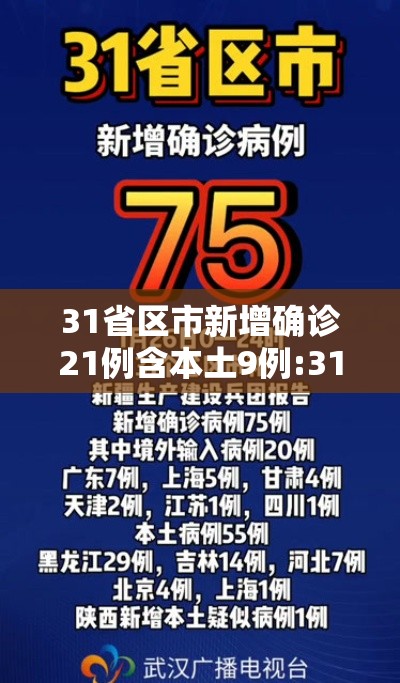 31省区市新增确诊21例含本土9例:31省区市新增确诊111例 本土83例 31省区市新增确诊21例含本土9例:31省区市新增确诊111例 本土83例
