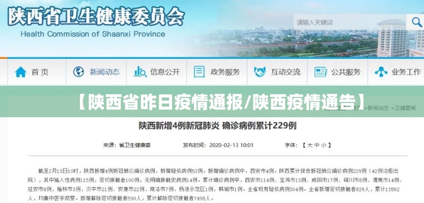 【陕西省昨日疫情通报/陕西疫情通告】 【陕西省昨日疫情通报/陕西疫情通告】