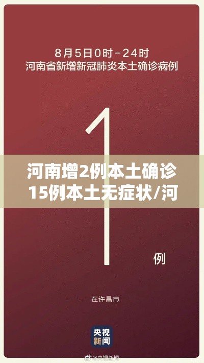 河南增2例本土确诊15例本土无症状/河南增2例本土确诊详情 河南增2例本土确诊15例本土无症状/河南增2例本土确诊详情