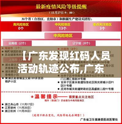 【广东发现红码人员活动轨迹公布,广东红码健康码图片】 【广东发现红码人员活动轨迹公布,广东红码健康码图片】