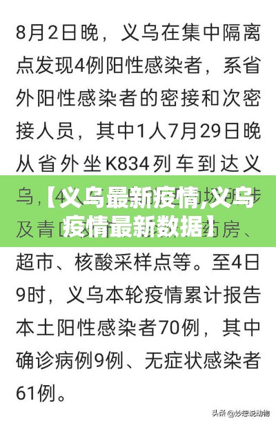 【义乌最新疫情,义乌疫情最新数据】 【义乌最新疫情,义乌疫情最新数据】