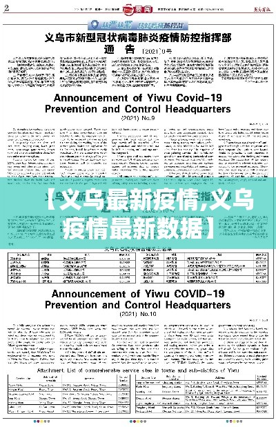 【义乌最新疫情,义乌疫情最新数据】 【义乌最新疫情,义乌疫情最新数据】