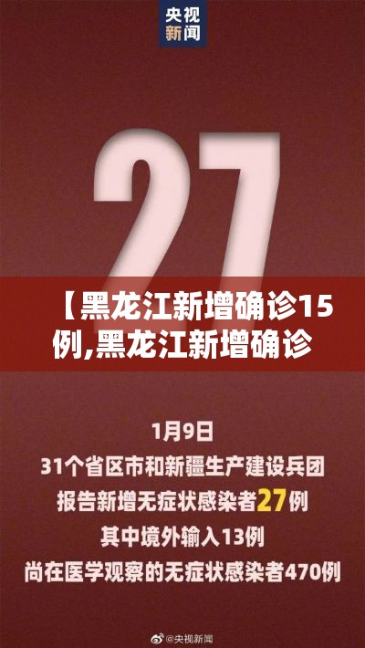 【黑龙江新增确诊15例,黑龙江新增确诊病例2841例】 【黑龙江新增确诊15例,黑龙江新增确诊病例2841例】