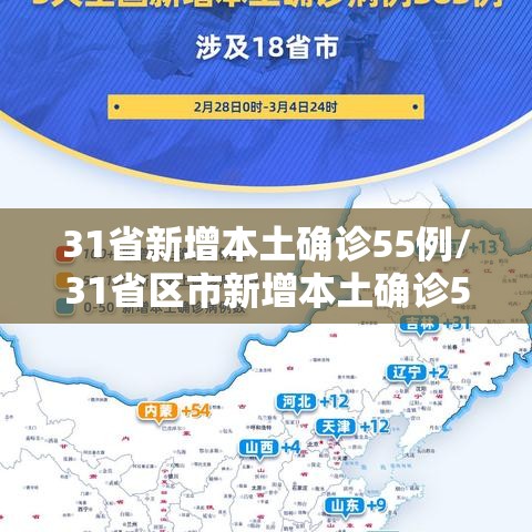 31省新增本土确诊55例/31省区市新增本土确诊5例