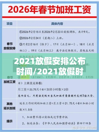 2021放假安排公布时间/2021放假时间表 2021放假 2021放假安排公布时间/2021放假时间表 2021放假