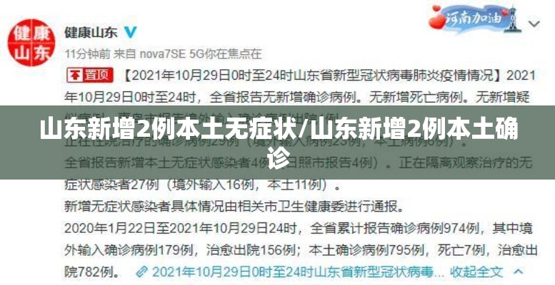 山东新增2例本土无症状/山东新增2例本土确诊 山东新增2例本土无症状/山东新增2例本土确诊