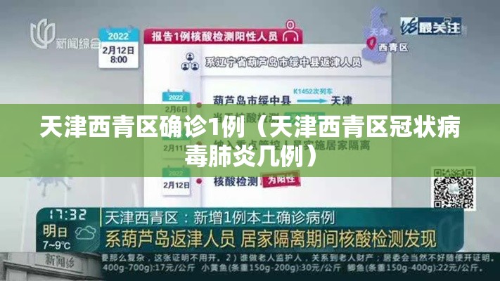 天津西青区确诊1例（天津西青区冠状病毒肺炎几例）