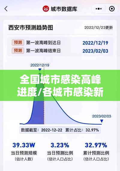全国城市感染高峰进度/各城市感染新型冠状病毒人数 全国城市感染高峰进度/各城市感染新型冠状病毒人数