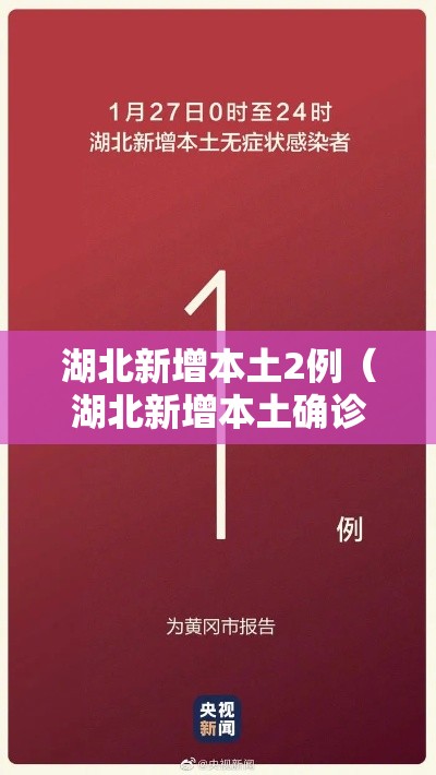 湖北新增本土2例(湖北新增本土确诊病例7例) 湖北新增本土2例(湖北新增本土确诊病例7例)