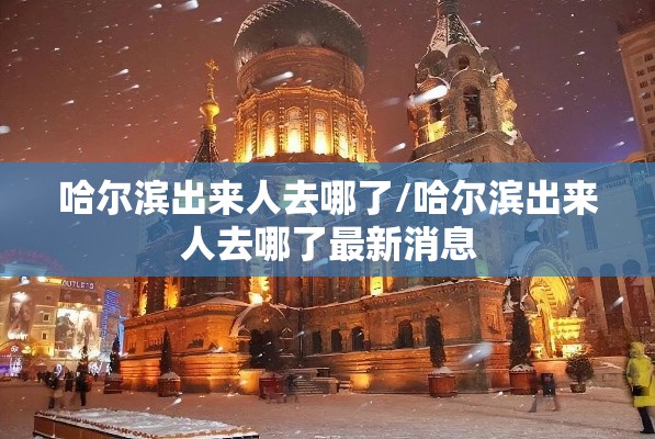 哈尔滨出来人去哪了/哈尔滨出来人去哪了最新消息 哈尔滨出来人去哪了/哈尔滨出来人去哪了最新消息