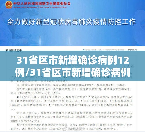 31省区市新增确诊病例12例/31省区市新增确诊病例15例 31省区市新增确诊病例12例/31省区市新增确诊病例15例