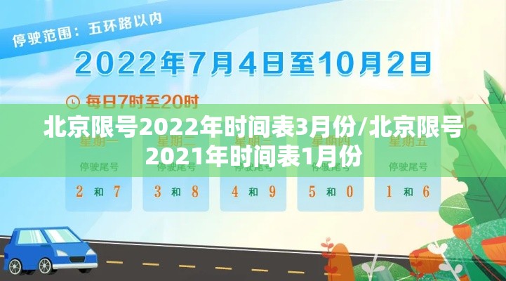 北京限号2022年时间表3月份/北京限号2021年时间表1月份 北京限号2022年时间表3月份/北京限号2021年时间表1月份