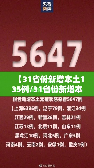 【31省份新增本土135例/31省份新增本土6例】 【31省份新增本土135例/31省份新增本土6例】