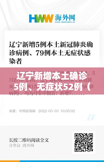 辽宁新增本土确诊5例、无症状52例（辽宁新增本土无症状8例）
