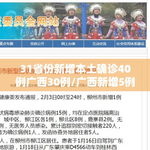 31省份新增本土确诊40例广西30例/广西新增5例确诊病例 累计215例 31省份新增本土确诊40例广西30例/广西新增5例确诊病例 累计215例