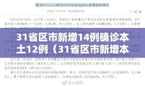 31省区市新增14例确诊本土12例(31省区市新增本土确诊病例4例) 31省区市新增14例确诊本土12例(31省区市新增本土确诊病例4例)
