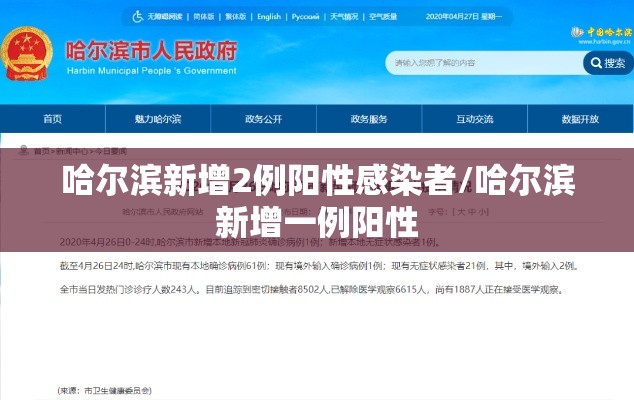 哈尔滨新增2例阳性感染者/哈尔滨新增一例阳性 哈尔滨新增2例阳性感染者/哈尔滨新增一例阳性