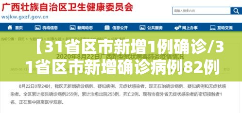 【31省区市新增1例确诊/31省区市新增确诊病例82例】 【31省区市新增1例确诊/31省区市新增确诊病例82例】