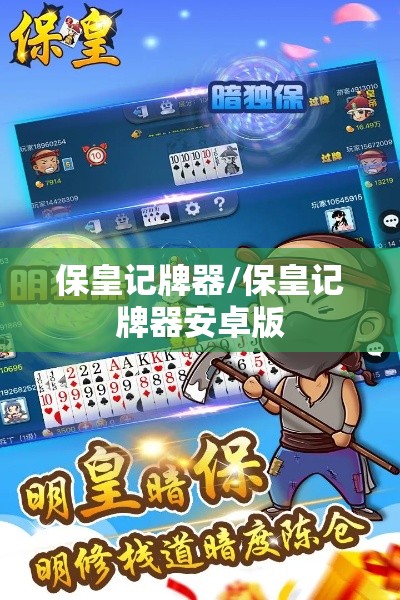 保皇记牌器/保皇记牌器安卓版 保皇记牌器/保皇记牌器安卓版
