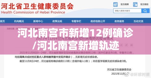 河北南宫市新增12例确诊/河北南宫新增轨迹 河北南宫市新增12例确诊/河北南宫新增轨迹