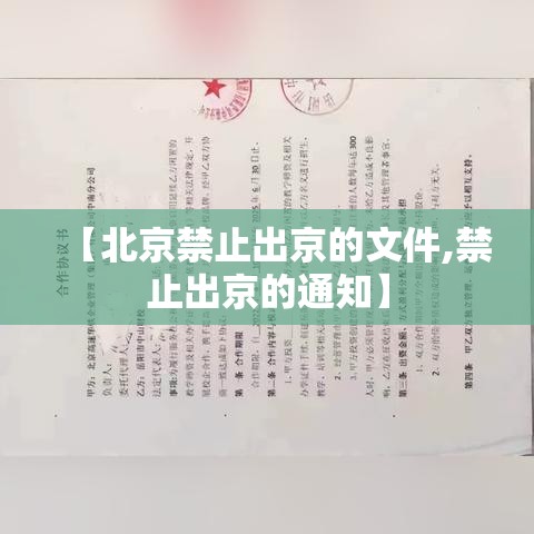 【北京禁止出京的文件,禁止出京的通知】 【北京禁止出京的文件,禁止出京的通知】