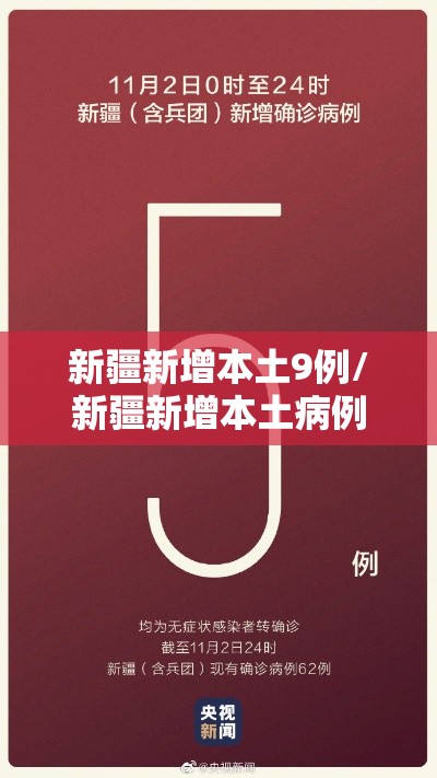 新疆新增本土9例/新疆新增本土病例4例 新疆新增本土9例/新疆新增本土病例4例