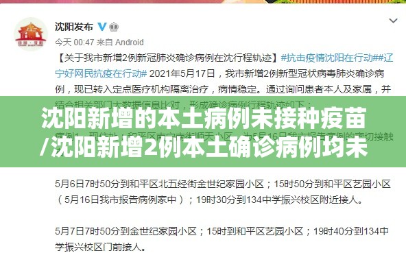 沈阳新增的本土病例未接种疫苗/沈阳新增2例本土确诊病例均未接种疫苗 沈阳新增的本土病例未接种疫苗/沈阳新增2例本土确诊病例均未接种疫苗