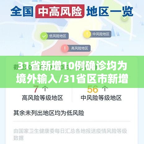 31省新增10例确诊均为境外输入/31省区市新增确诊12例均为境外输入 31省新增10例确诊均为境外输入/31省区市新增确诊12例均为境外输入