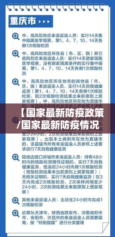 【国家最新防疫政策/国家最新防疫情况】 【国家最新防疫政策/国家最新防疫情况】