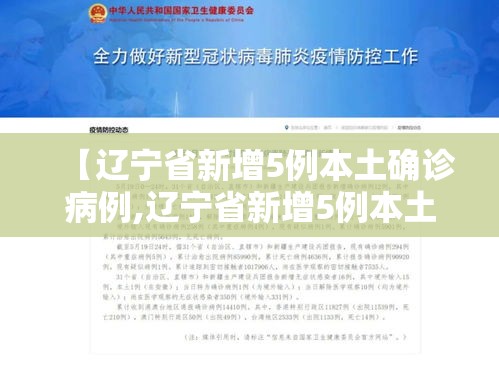 【辽宁省新增5例本土确诊病例,辽宁省新增5例本土确诊病例详情】
