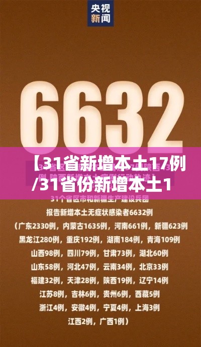 【31省新增本土17例/31省份新增本土17例】