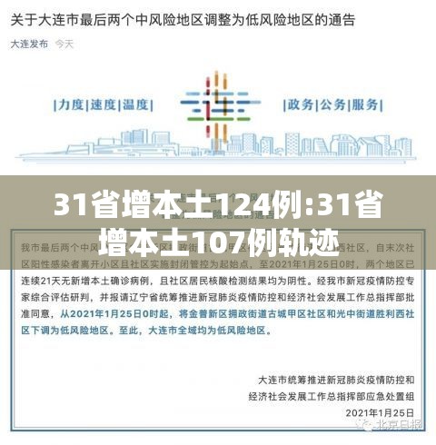 31省增本土124例:31省增本土107例轨迹 31省增本土124例:31省增本土107例轨迹
