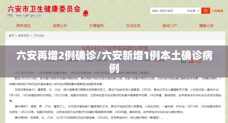 六安再增2例确诊/六安新增1例本土确诊病例 六安再增2例确诊/六安新增1例本土确诊病例