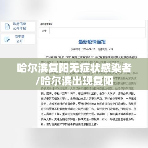 哈尔滨复阳无症状感染者/哈尔滨出现复阳