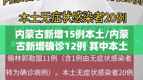内蒙古新增15例本土/内蒙古新增确诊12例 其中本土10例 内蒙古新增15例本土/内蒙古新增确诊12例 其中本土10例
