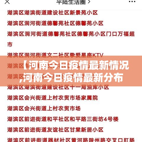 【河南今日疫情最新情况,河南今日疫情最新分布图】 【河南今日疫情最新情况,河南今日疫情最新分布图】
