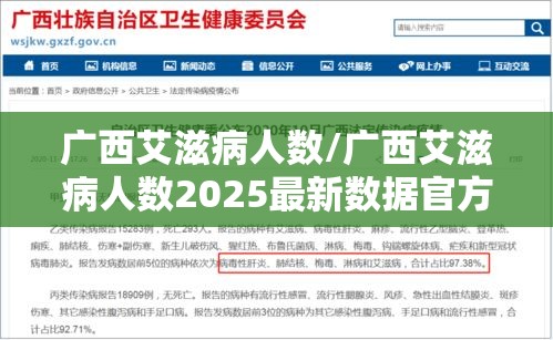广西艾滋病人数/广西艾滋病人数2025最新数据官方消息查询 广西艾滋病人数/广西艾滋病人数2025最新数据官方消息查询